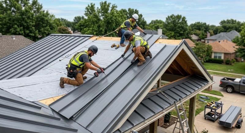 Aluminum Roof Installation in Covington, KY