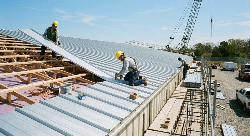Aluminum Roof Installation in Waynesville, OH