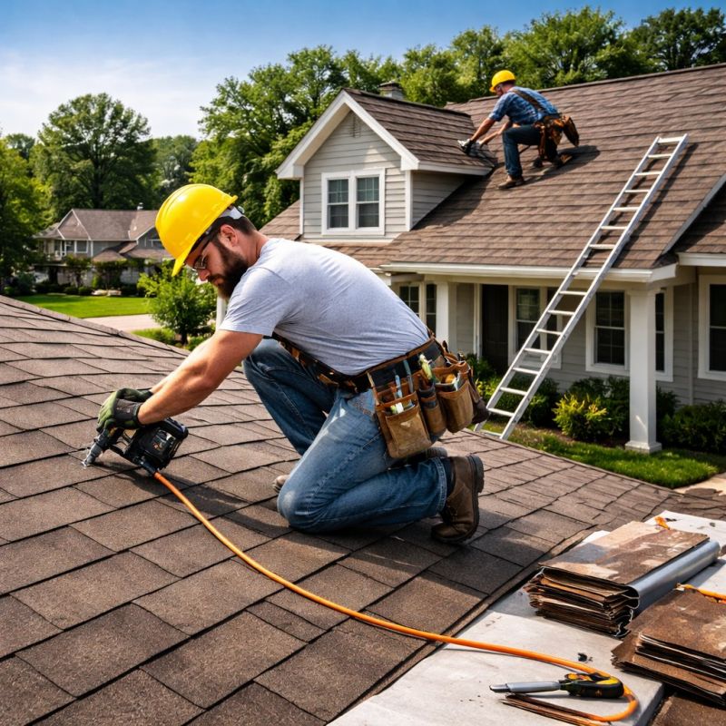 Asphalt Shingles Installation in Warren County, OH