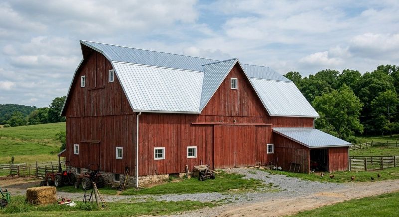 Barn Roof Replacement in Hamilton, OH