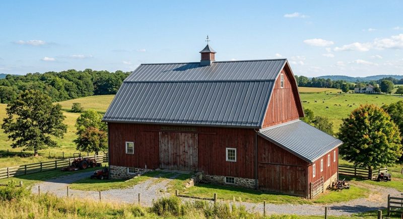 Barn Roof Replacement in Goshen, OH