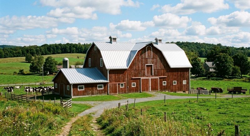 Barn Roof Replacement in Monroe, OH