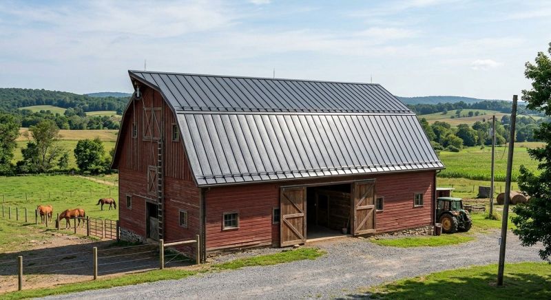 Barn Roof Replacement in Warren County, OH