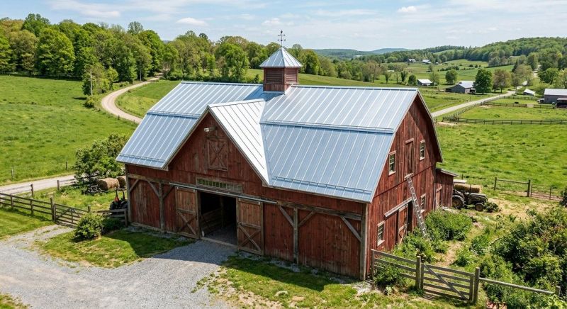 Barn Roof Replacement in Wilmington, OH