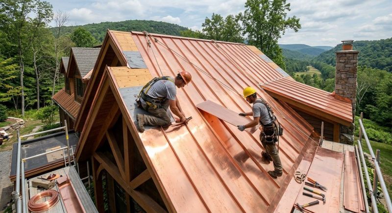 Copper Roof Installation in Goshen, OH