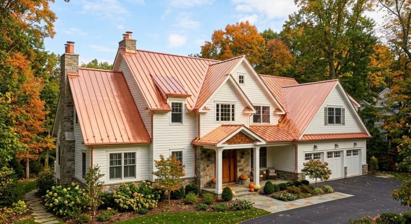 Copper Roof Replacement in Goshen, OH
