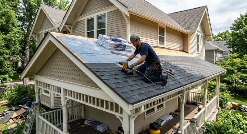House Roof Installation in Covington, KY