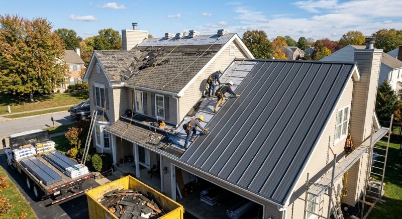 Metal Roof Replacement in West Chester, OH