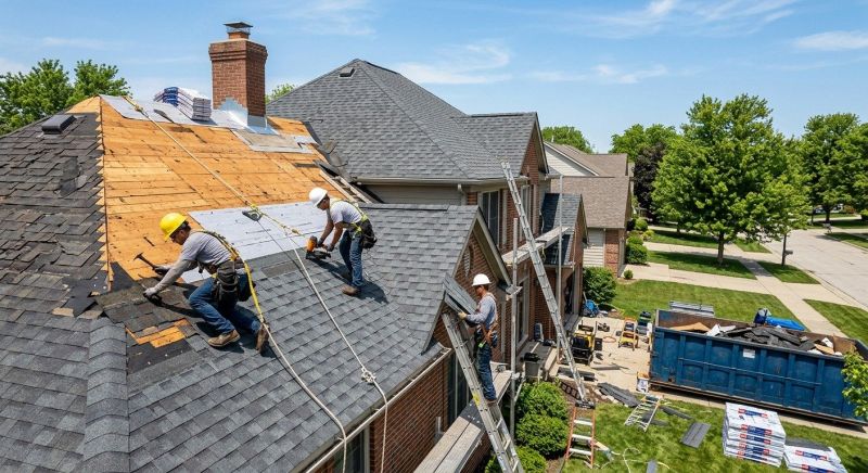 Residential Roof Replacement in Morrow, OH