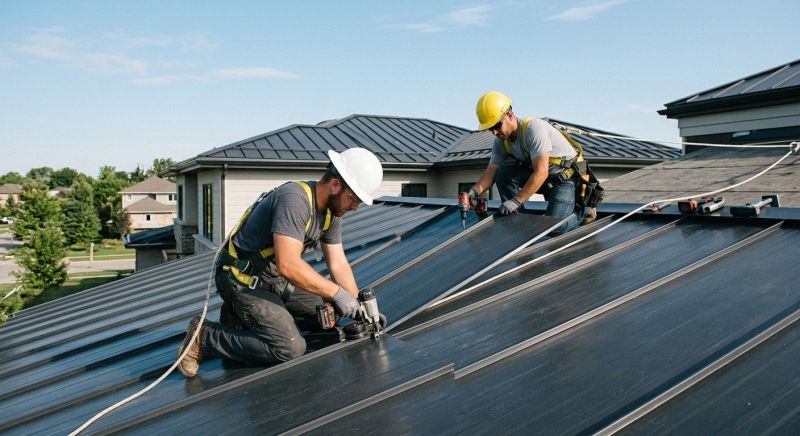 Sheet Roofing Installation in Fayetteville, OH