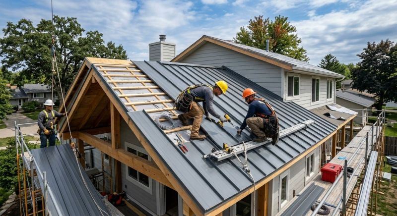 Sheet Roofing Installation in New Vienna, OH