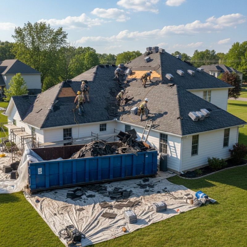 Shingle Roof Replacement in Trenton, OH