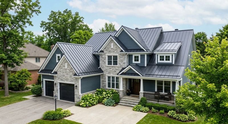Steel Roof Replacement in Middletown, OH