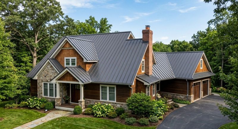 Steel Roof Replacement in Milford, OH