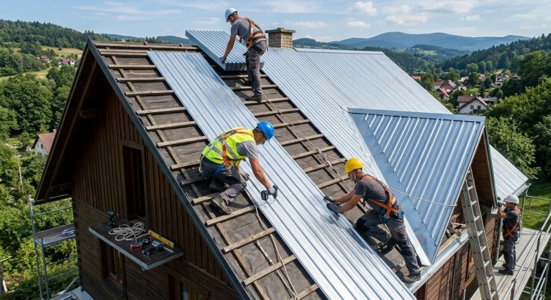 Tin Roof Installation in Springboro, OH
